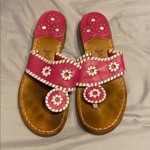 Pink Jack Rogers